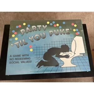 New Party Till You Puke Board Game